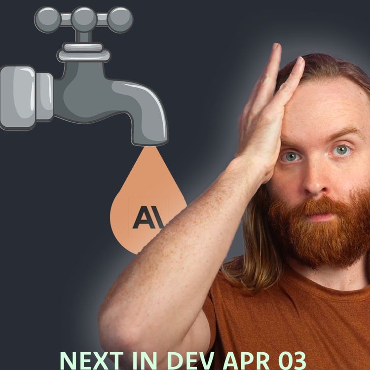 cover art for The "safe" AI company leaked its code