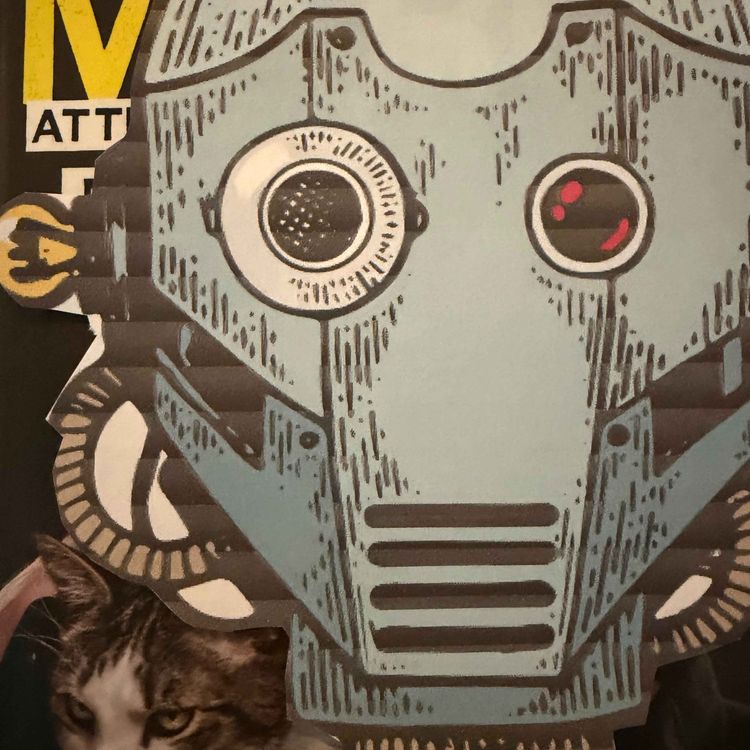 cover art for Episode 109 - The Metal Dimension: A Short AI Metal Comedy Routine