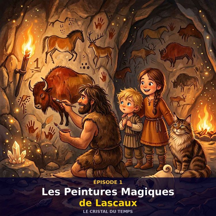 cover art for Épisode 1 : Les Peintures Magiques de Lascaux
