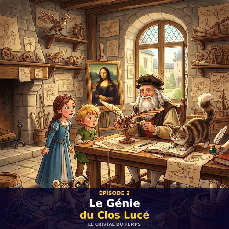 cover art for Épisode 3 : Le Génie du Clos Lucé