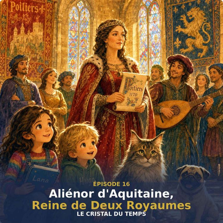 cover art for Épisode 16 — Aliénor d'Aquitaine, Reine de Deux Royaumes
