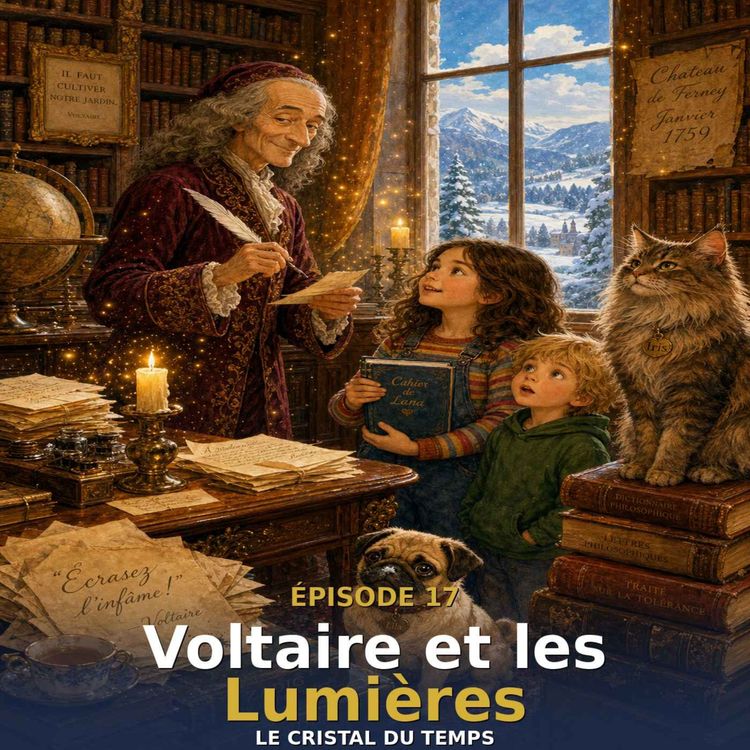 cover art for Épisode 17 : Voltaire et les Lumières