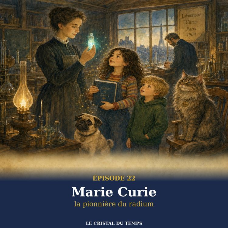 cover art for Épisode 22 — Marie Curie, la pionnière du radium