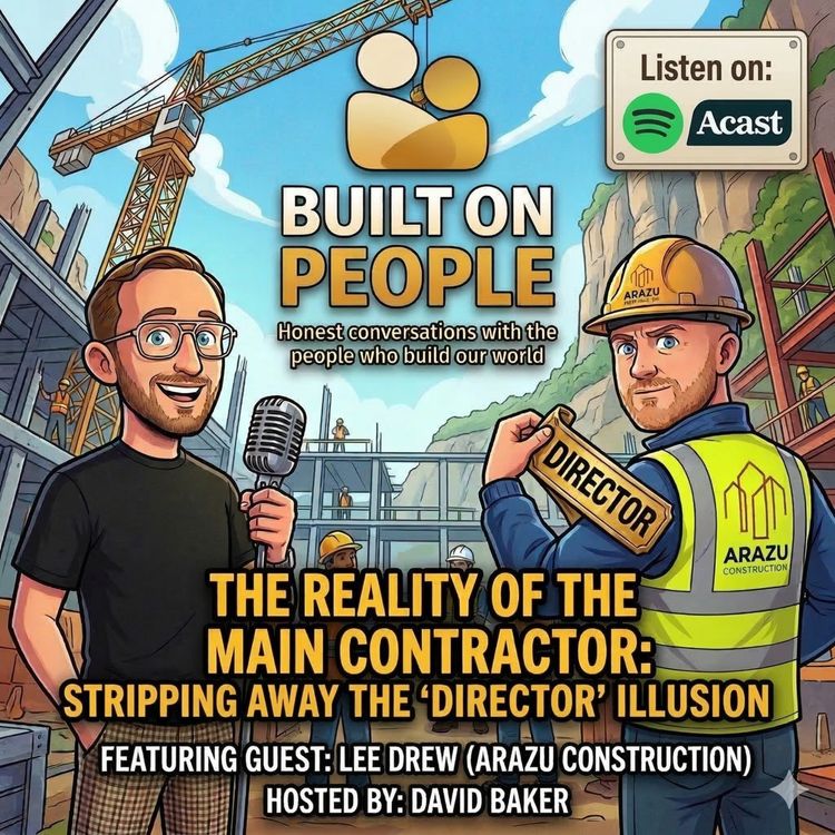 cover art for Episode 2: Stripping away the "Director" illusion & the reality of the Main Contractor (with Lee Drew)