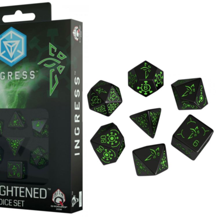 cover art for Eldritch blasting for the Enlightened - Official Ingress dice!