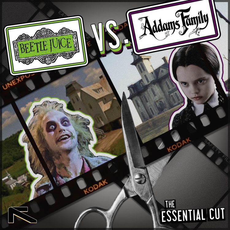 cover art for Beetlejuice vs. The Addams Family