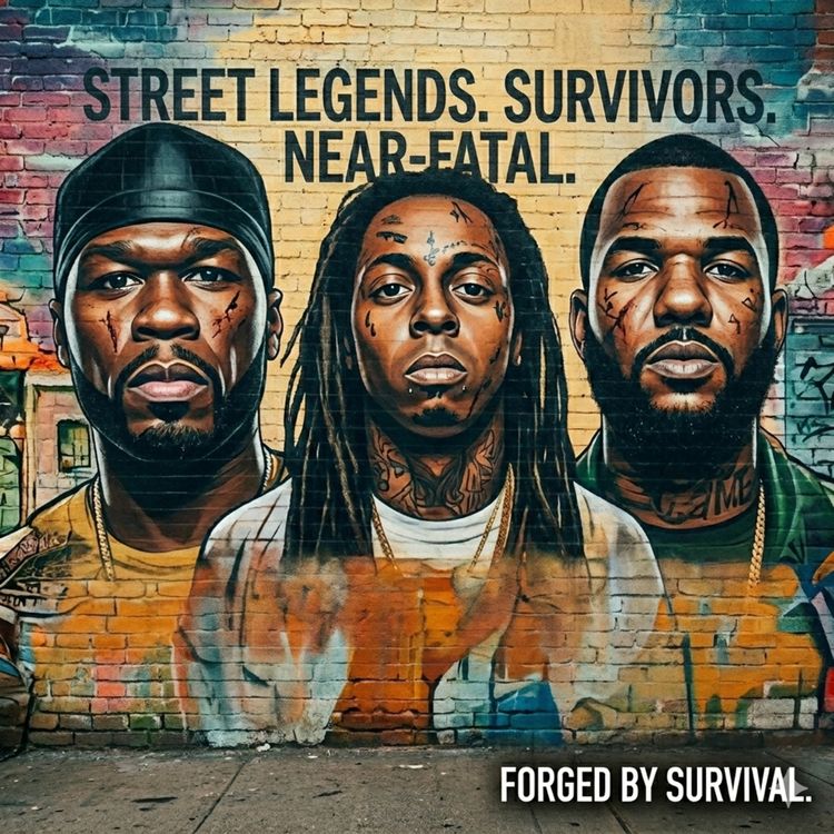 cover art for Rappers Who Survived Near-Fatal Shootings