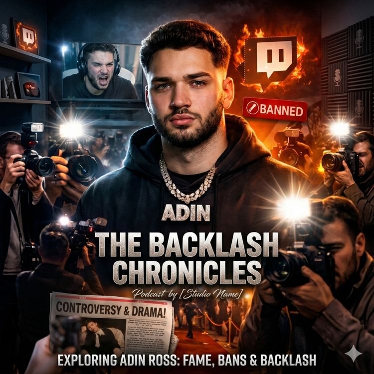 cover art for Adin Ross: Fame, Bans & Backlash