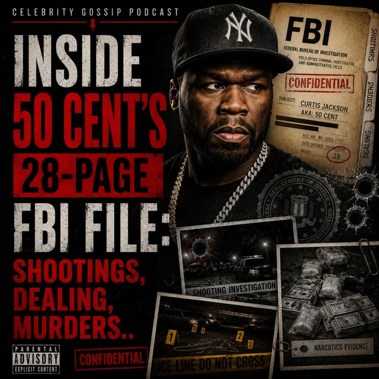 cover art for Inside 50 Cent’s 28-Page FBI FILE: Shootings, Dealing, Murders..