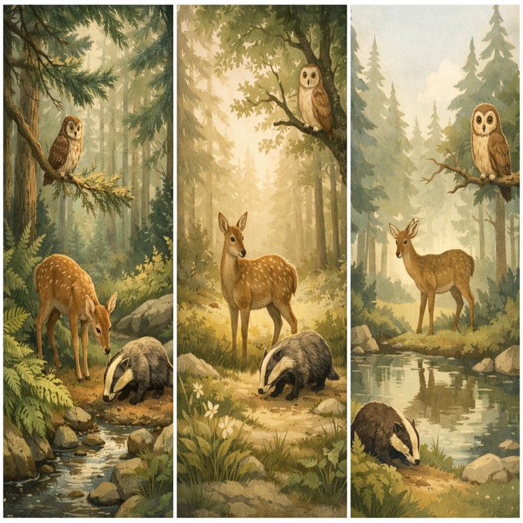 cover art for Om en skog