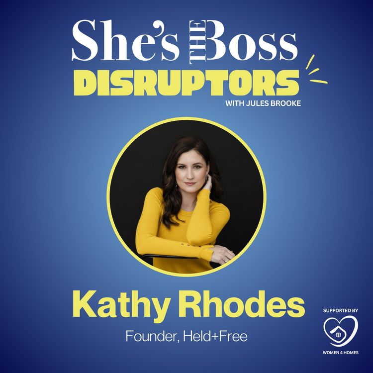 cover art for Empowering Women in Crisis: The Birth of Held + Free (ft. Kathy Rhodes)