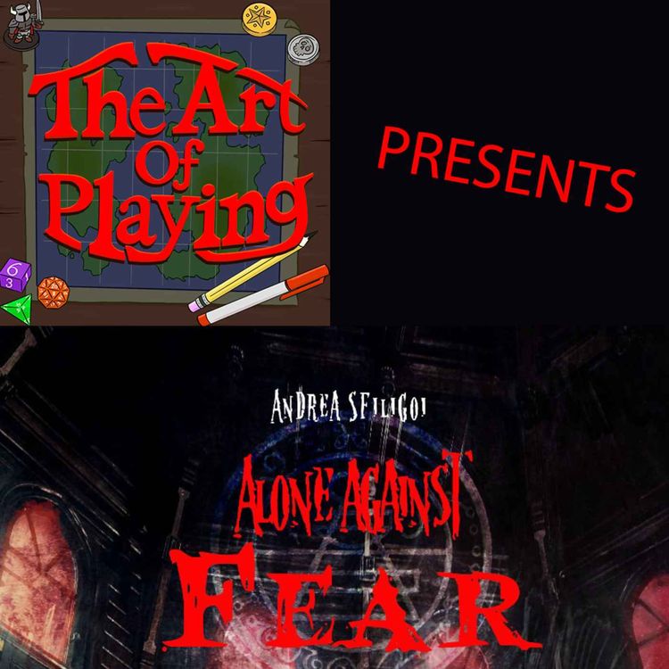 cover art for Alone Against Fear 01