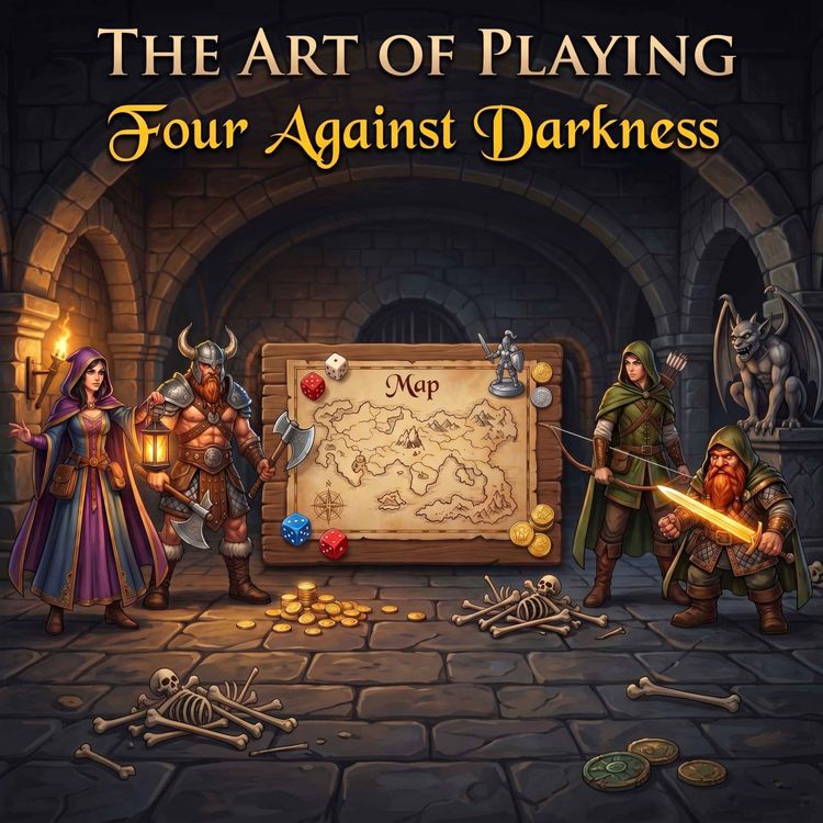 cover art for Four Against Darkness 02