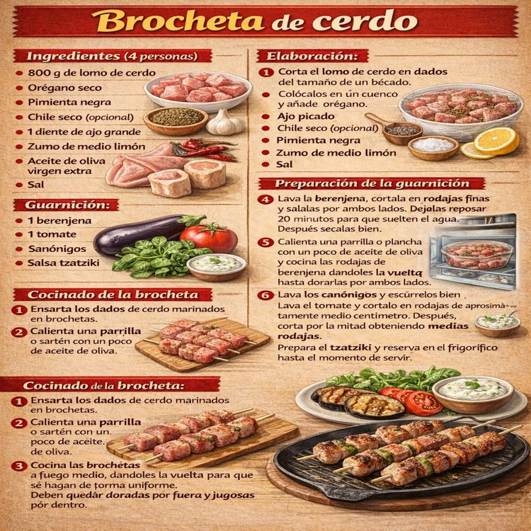 cover art for BROCHETA DE CERDO