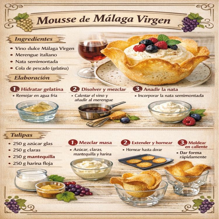 cover art for Mousse de málaga virgen