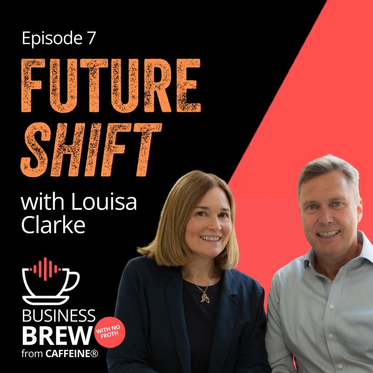 cover art for Futureshift with Louisa Clarke and Andy Milligan