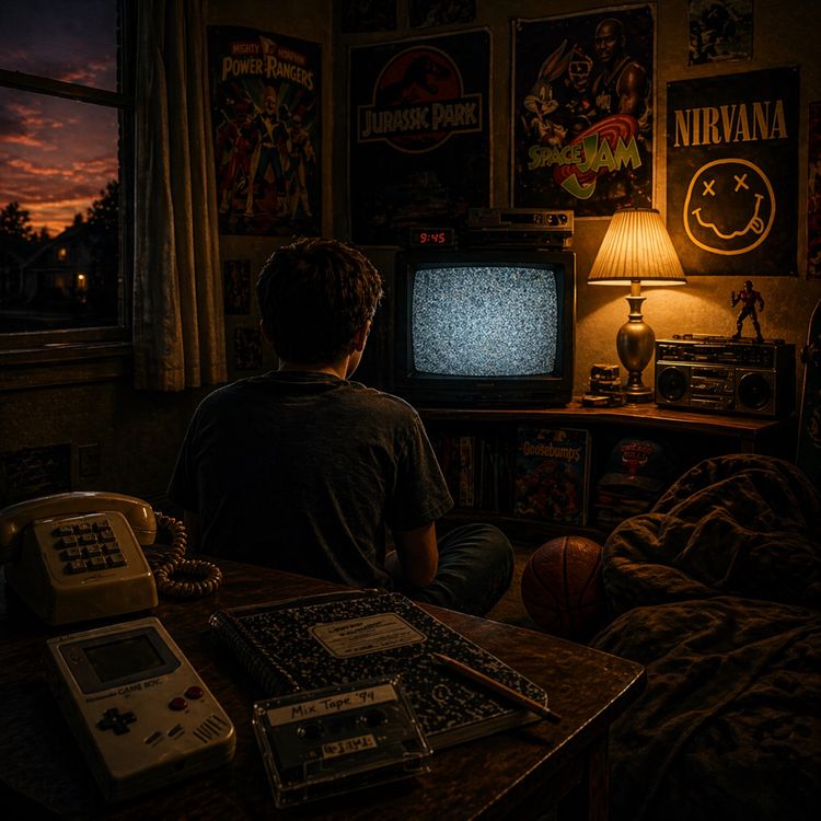 cover art for The 1990s — The Last Offline World