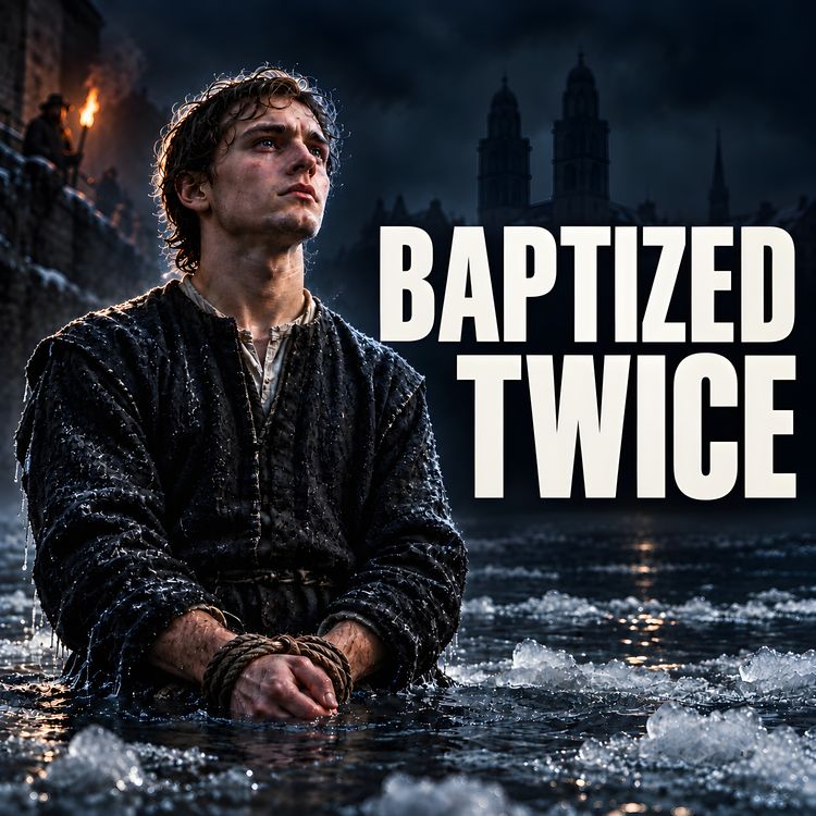 cover art for Europe Drowned the Amish Ancestors. Now There Are 400,000.
