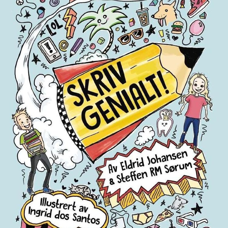 cover art for Bøker som gir barn skriveglede