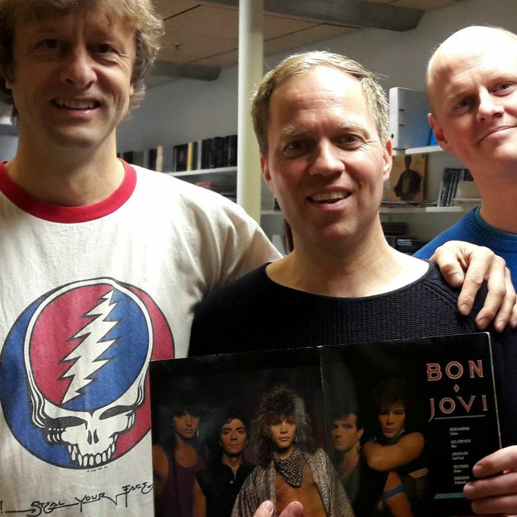 cover art for #126: Tre om Bon Jovi