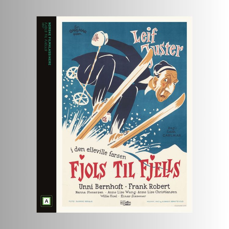 cover art for Norske filmklassikere: Fjols til fjells (1957)