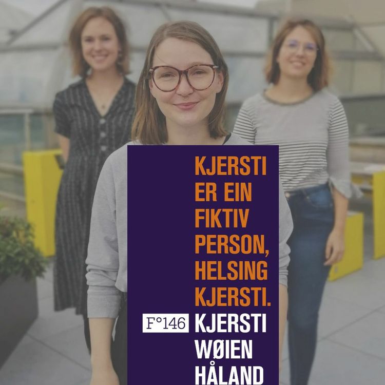 cover art for Dikt: Kjersti er ein fiktiv person, helsing Kjersti av Kjersti Wøien Håland