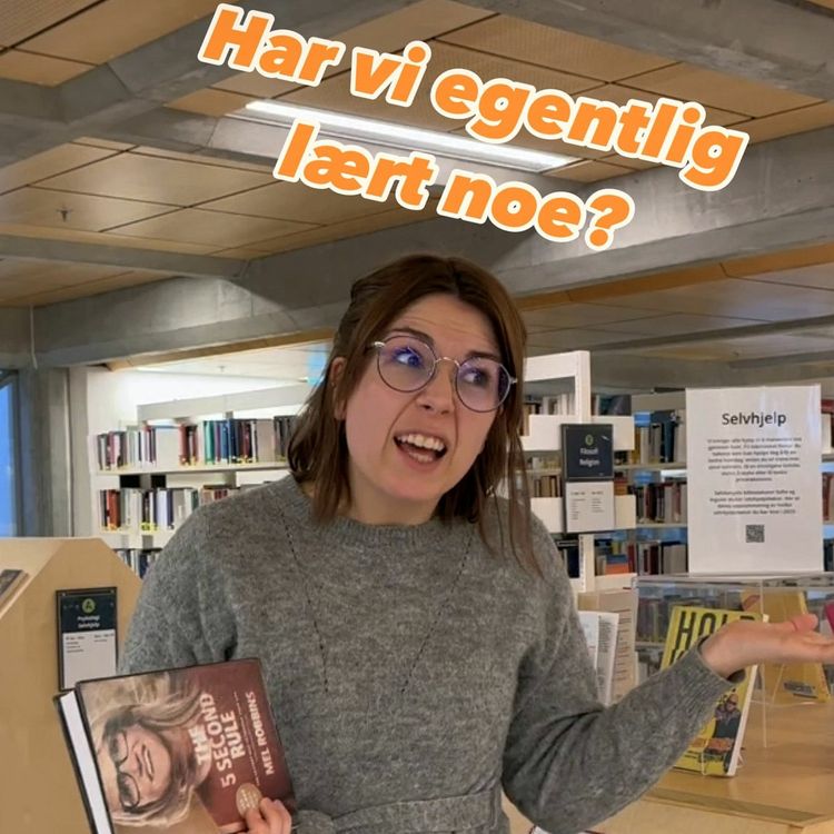 cover art for #350: 14 selvhjelpsbøker vi likte i 2023