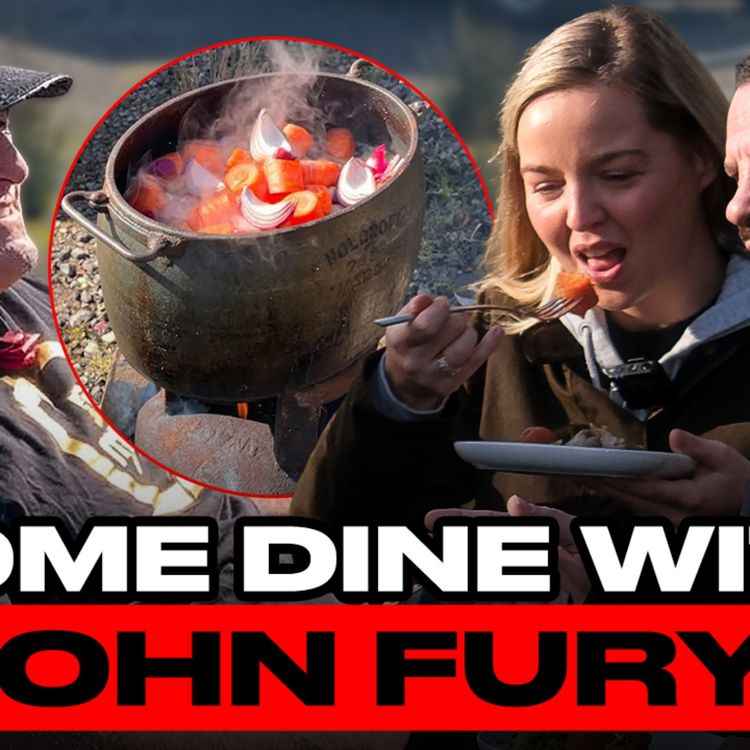 cover art for COME DINE WITH... JOHN FURY! Controversial or misunderstood? #boxing