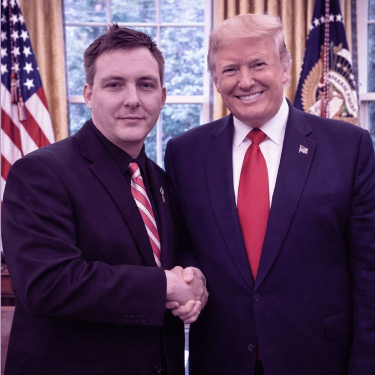 cover art for  ‘I’m Hopeful’: The President of Gays for Trump Speaks Out
