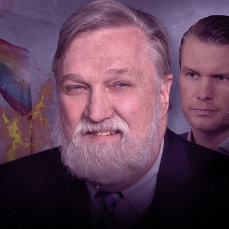 cover art for 'Hand Jobs, Oral Sex and Anal': Pete Hegseth's Pastor Wants Gay Men Prosecuted for These Acts 