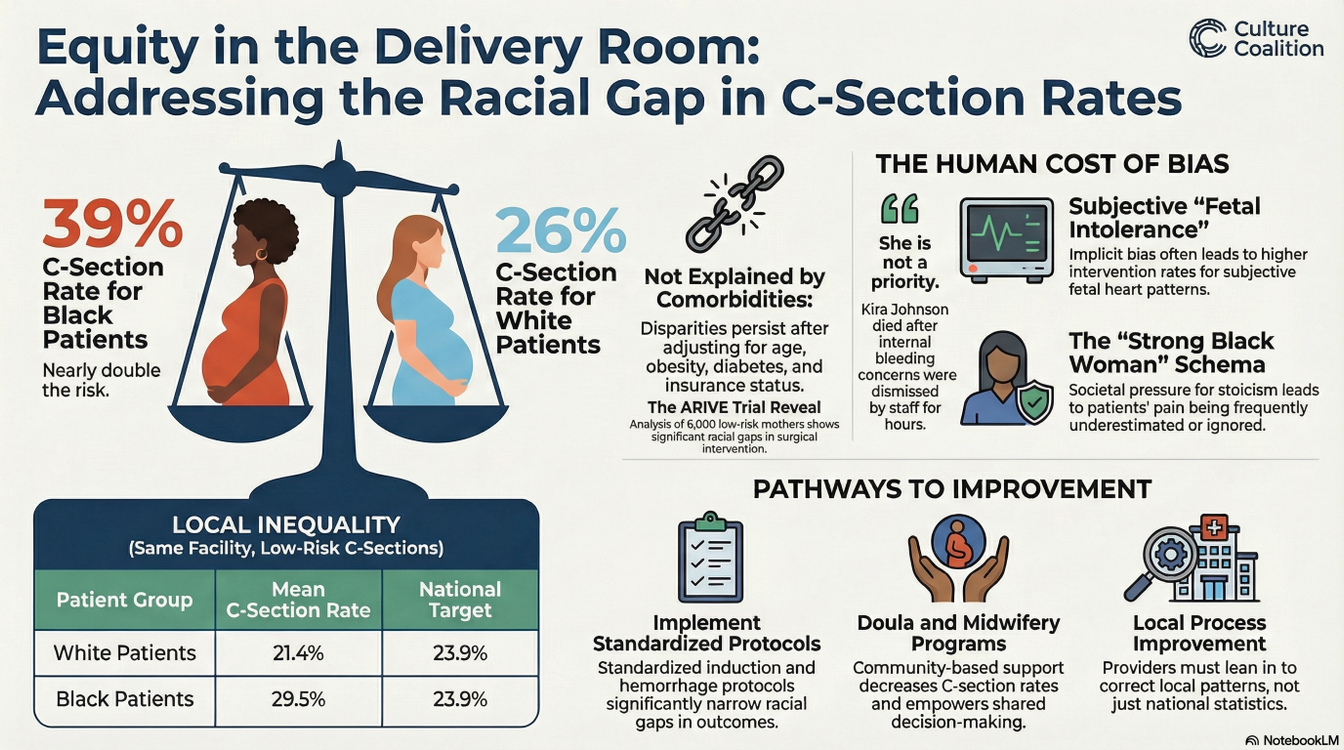 cover art for Racial Disparities in Cesarean Section Rates