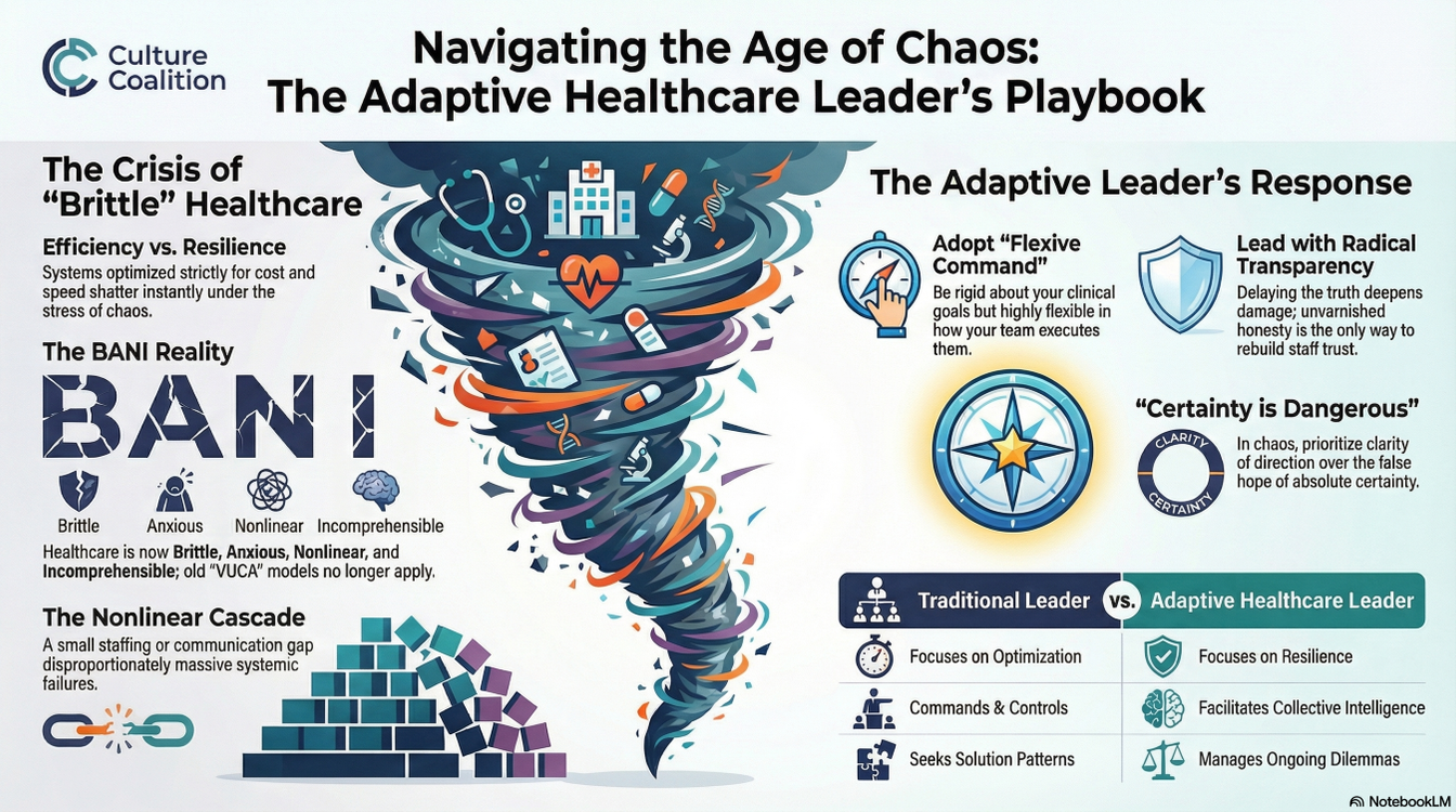 cover art for The New Perspective on Chaos - BANI is Replacing VUCA