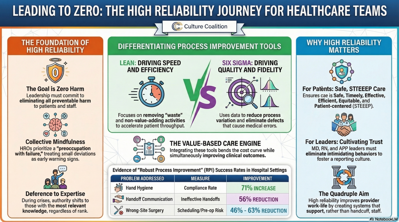 cover art for High Reliability Organizations with the Zero-Harm Mandate