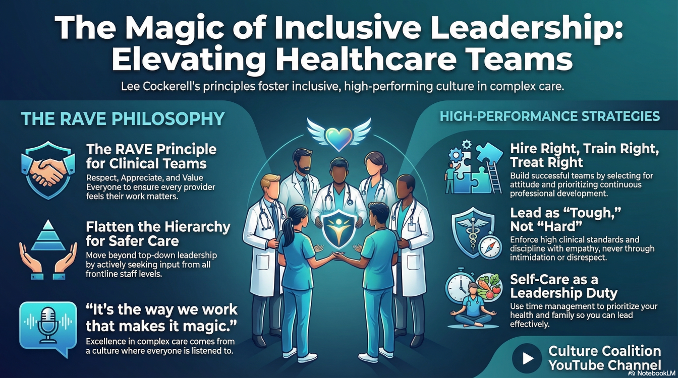 cover art for Creating Magic: Inclusive Leadership, Empathy, and Operational Excellence