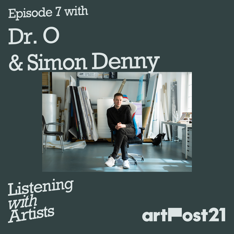 cover art for The artPost21 Podcast/Episode 7: Simon Denny with Dr. O