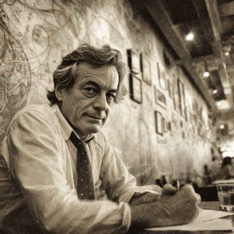 cover art for Ep561_A: Feynman; CNIO; Bacterias; Dante; Metales; Agujeros Negros
