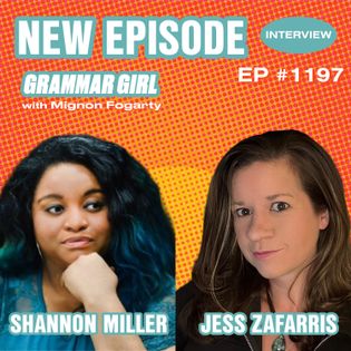 Fossil words, eponyms, and a miscellany of weird facts, with Jess Zafarris and Shannon Miller
