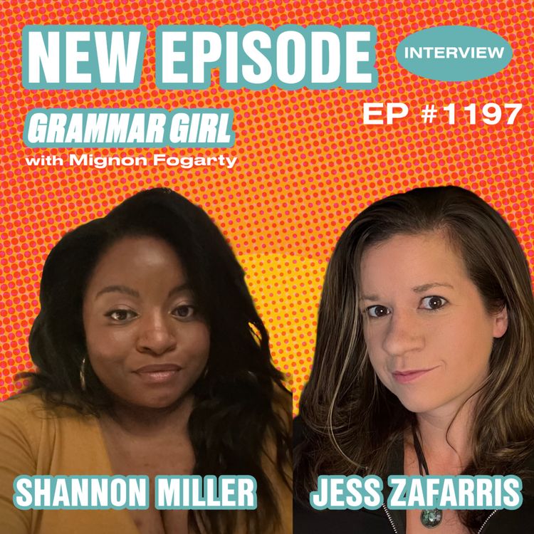 cover art for Fossil words, eponyms, and a miscellany of weird facts, with Jess Zafarris and Shannon Miller 