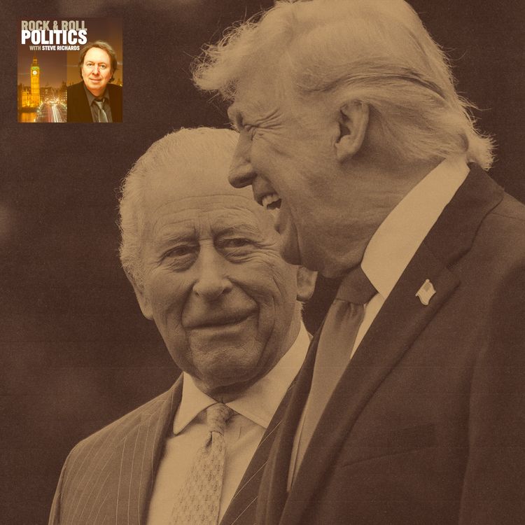 cover art for Can or should a King change Trump’s view of ’the special relationship'?