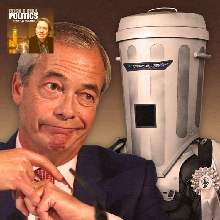 cover art for Will a contest against Binface make Farage more prime-ministerial?