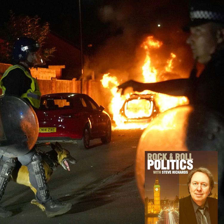 cover art for Are the riots more than a law and order issue?