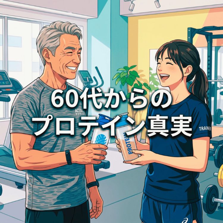 cover art for 60代からの筋トレ効果を劇的に変える!知っておきたい「プロテイン」5つの真実