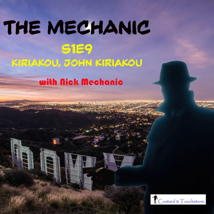 cover art for S1E9 Kiriakou, John Kiriakou