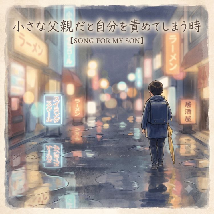 cover art for 小さな背中と、小さな父親