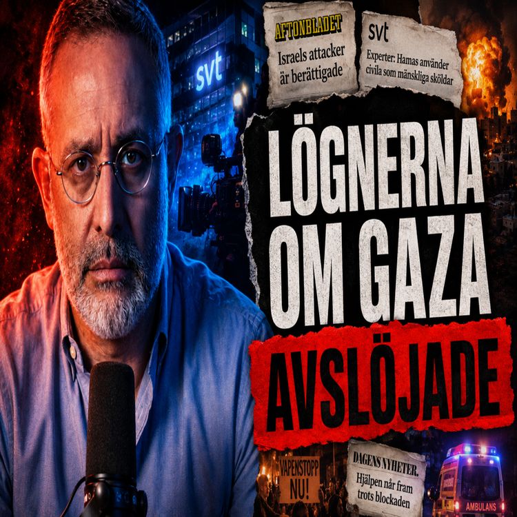 cover art for Folkmordet i Gaza är en lögn!