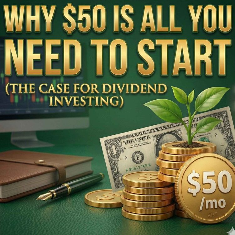 cover art for Why $50 is All You Need to Start 