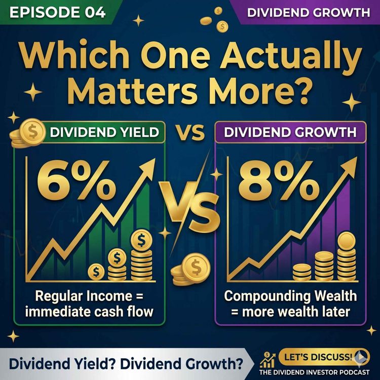 cover art for Dividend Yield vs. Dividend Growth — Which One Actually Matters More?