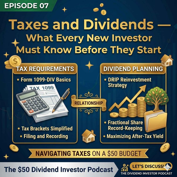 cover art for Taxes and Dividends — What Every New Investor Must Know Before They Start