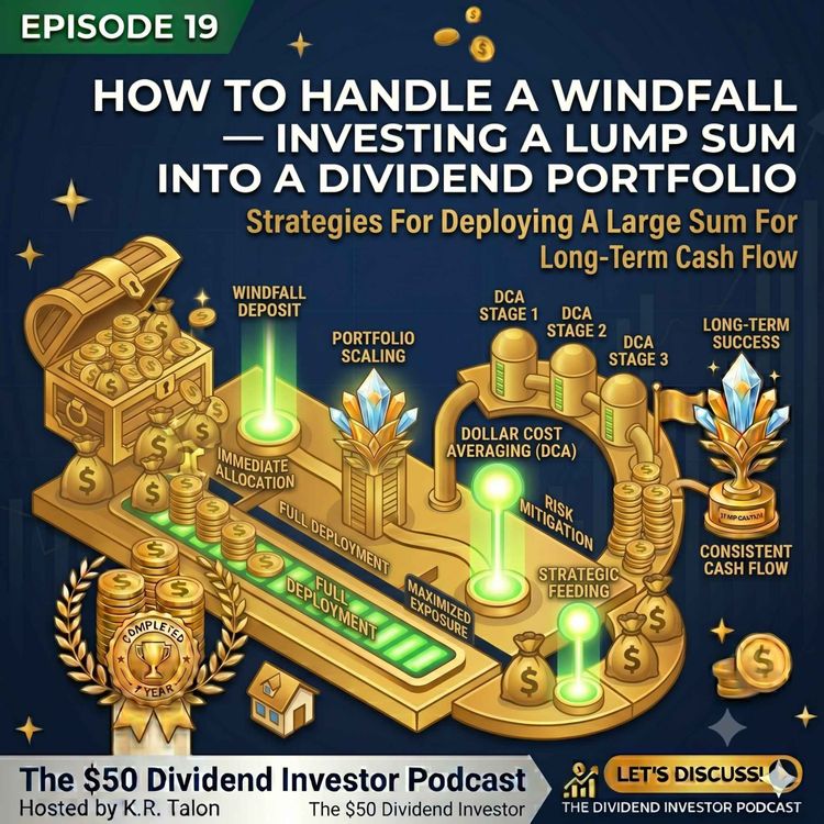 cover art for How to Handle a Windfall — Investing a Lump Sum Into a Dividend Portfolio