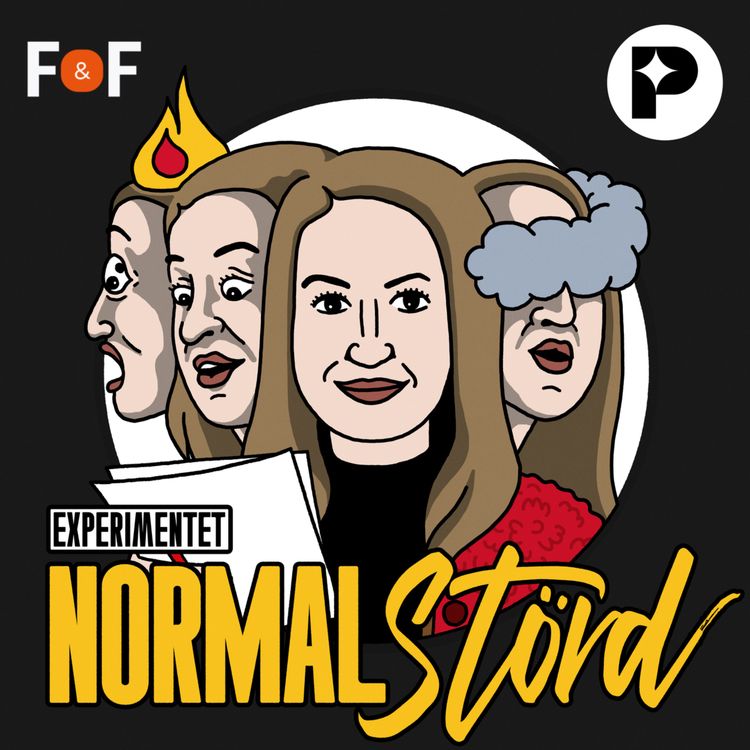 cover art for Normalstörd. En personlig berättelse om adhd – diagnosen som exploderade. Premiär 14 oktober.